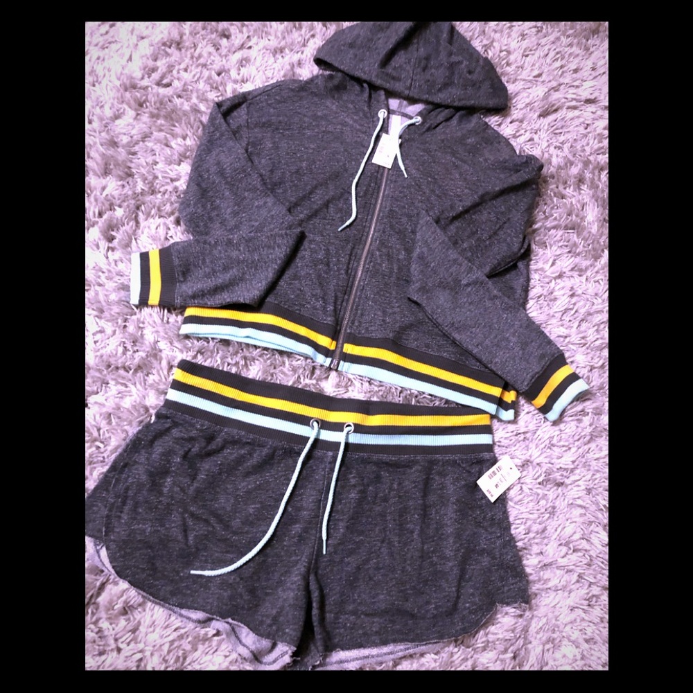 Comfy jogger short set!